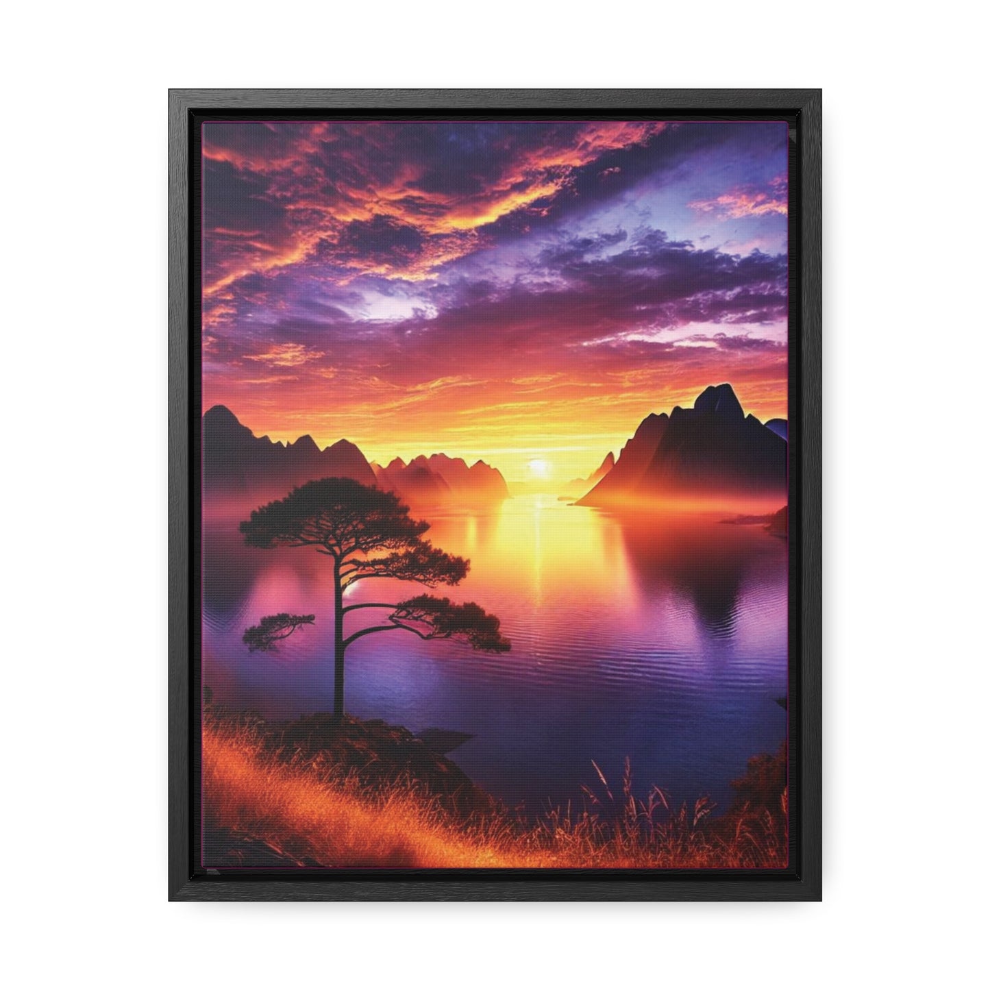 Eternal Serenity: A Sunset’s Embrace