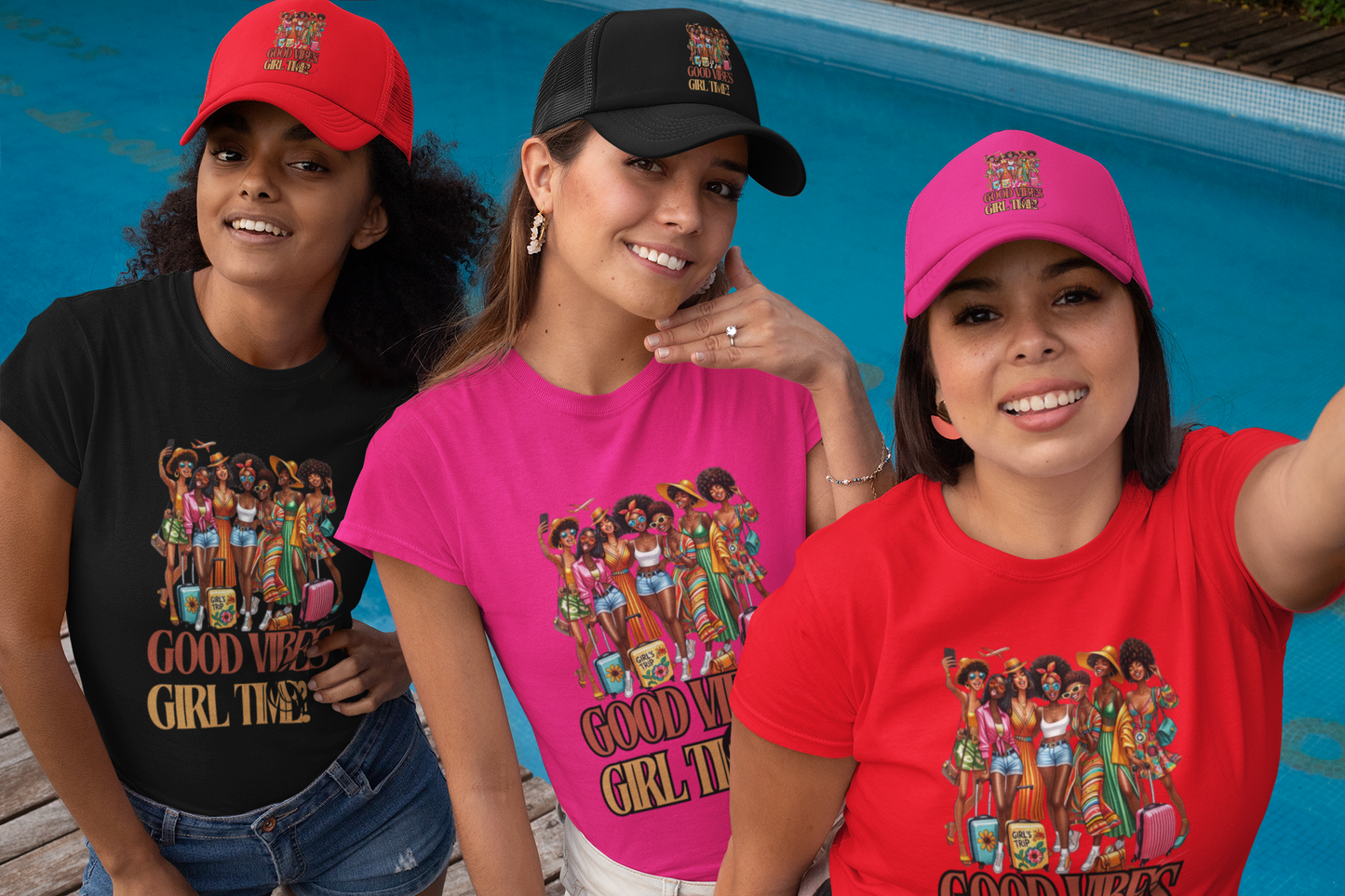 Girls Trip Tees: Custom Vibes, Unforgettable Fun