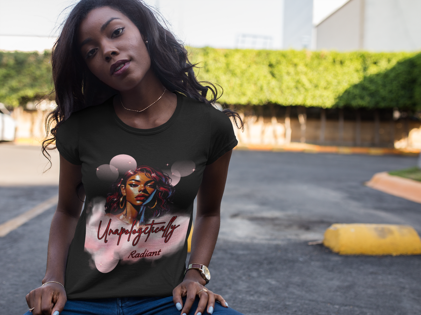 Unapologetically Radiant T-Shirt – Shine Without Limits