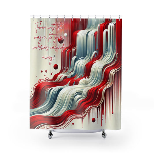 Cascade Bliss Shower Curtain