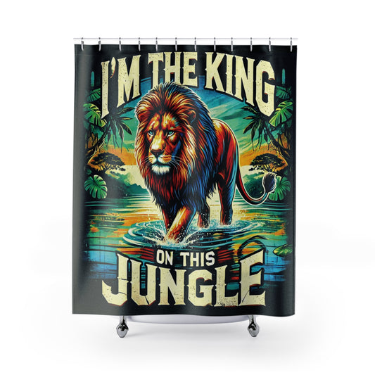 King of This Jungle Shower Curtain!