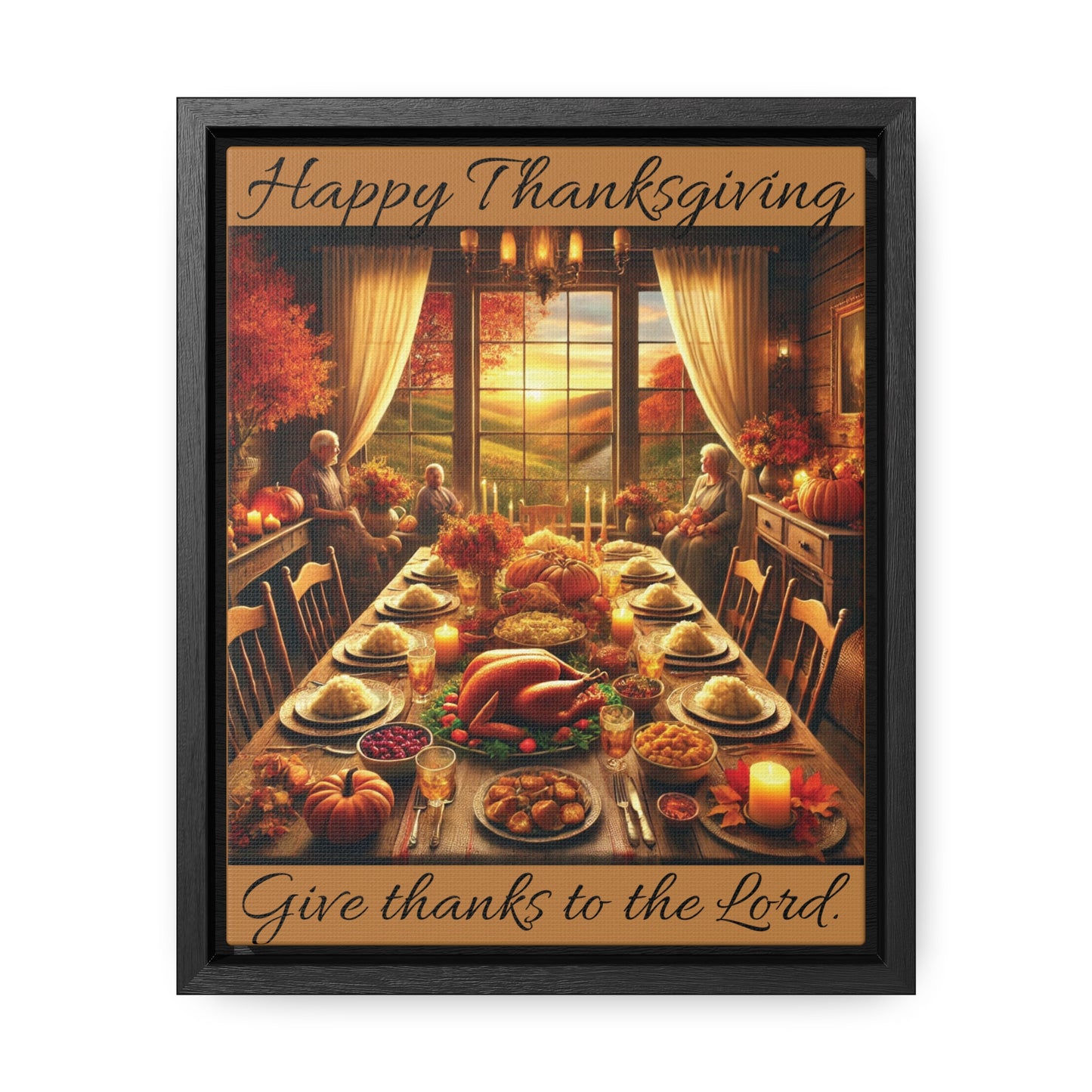 Bring the Spirit of Thanksgiving Home with a Stunning Canvas